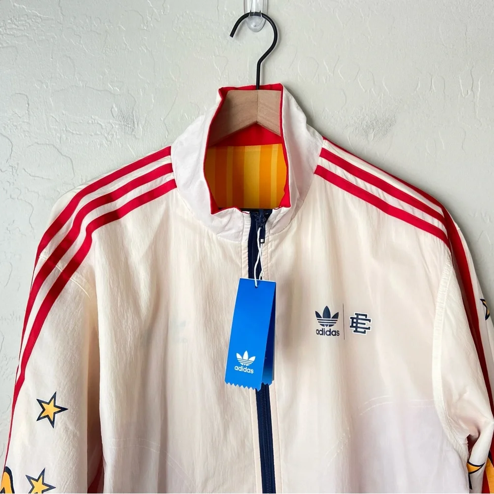 Adidas x Eric Emanuel McDonalds Basketball Warm-Up Jacket reversible NWT small - Picture 12 of 12